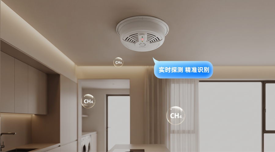 家用可燃气体报警器 JT-713系列,24小时实时探测